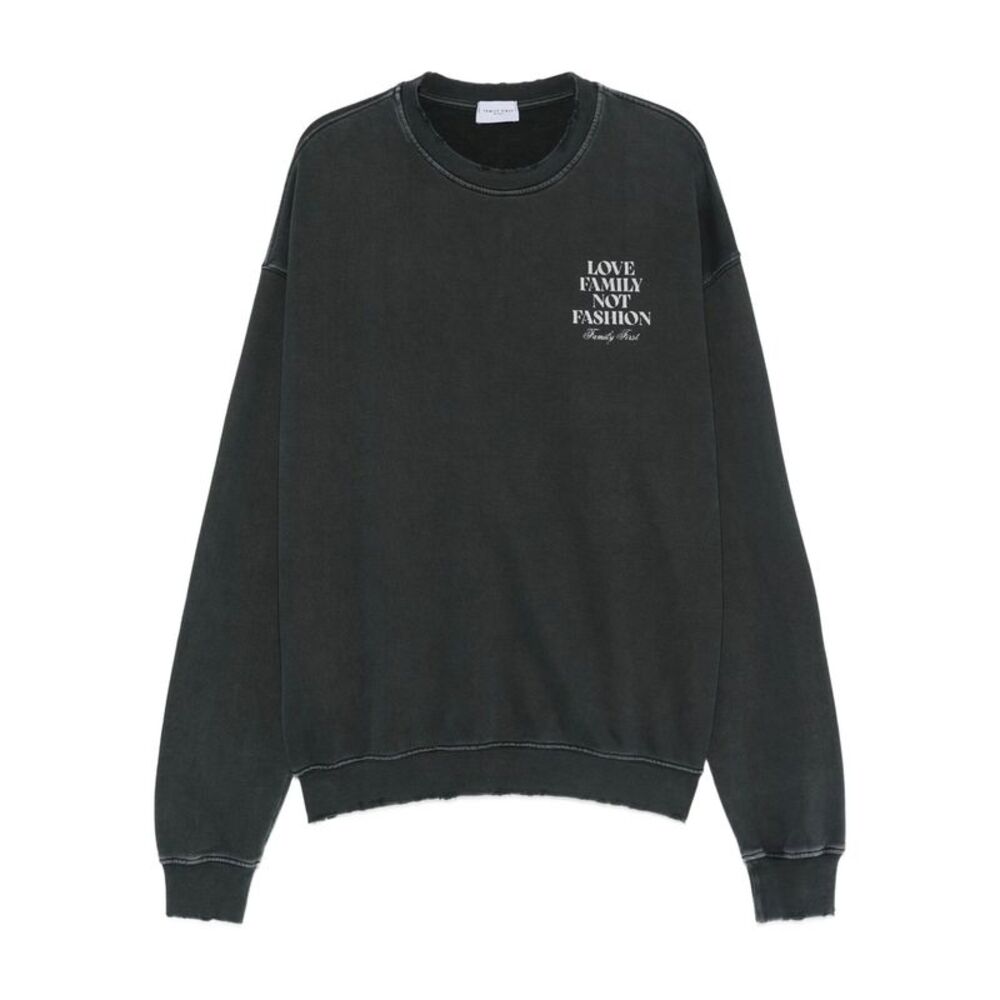 Family First Black Sweaters & Knitwear - Sweatshirts Men
